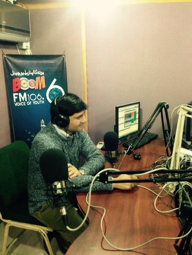 Radio interview, Boom FM 106.6